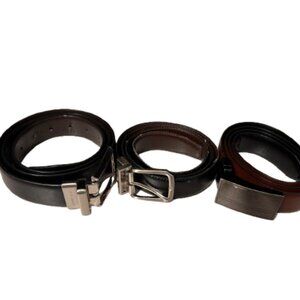 3 x 1 - Kenneth Cole authentic leather, Perry Ellis&John Henry Manmade C16